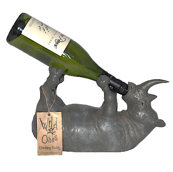 rhino wine holder